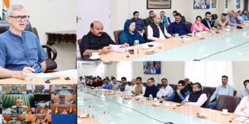 CM Omar Abdullah Chairs High-Level Meeting to Review Flood Situation in Kashmir Valley