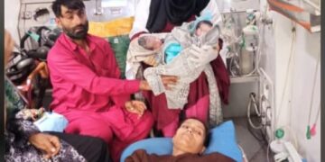 Twins Successfully Delivered Inside 108 Ambulance Enroute SKIMS Soura