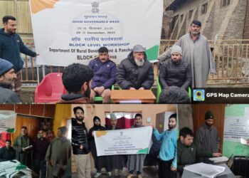 Good Governance Week “Prashasan Gaon Ki Ore” Continues with Vigour on Fourth Day in Budgam