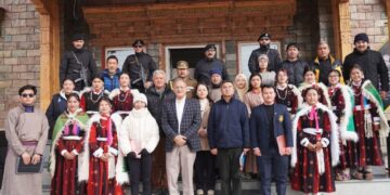 LG Ladakh flags off delegates for National Youth Festival 2026