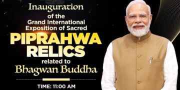 Prime Minister Shri Narendra Modi inaugurates Grand International Exposition of Sacred Piprahwa Relics related to Bhagwan Buddha in New Delhi