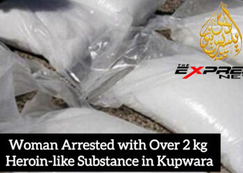 Woman Arrested with over 2 kg Heroin-like Substance in Kupwara