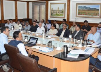 Chief Secretary, Reviews progress and Implementation of HADP