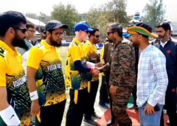 Army Organises Special Cricket Match for Visually Challenged in Budgam