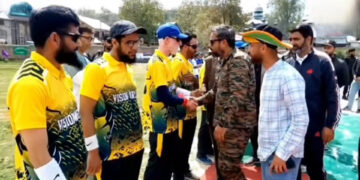 Army Organises Special Cricket Match for Visually Challenged in Budgam