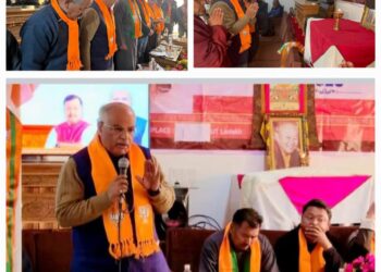 Training & Cadre Strengthening: BJP Holds Prashikshan Workshop in Leh