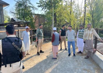 NC Senior Leader Imran Shah Pays Tributes to Pahalgam Martyrs, Reviews Development Works in Anantnag