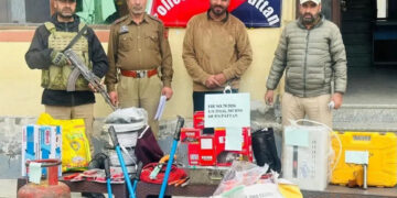 Baramulla Police Solves Hanjiwera Burglary Case; Accused Apprehended, Stolen Property Recovered