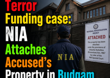 Terror Funding Case: NIA  Attaches Accused’s Property in Budgam