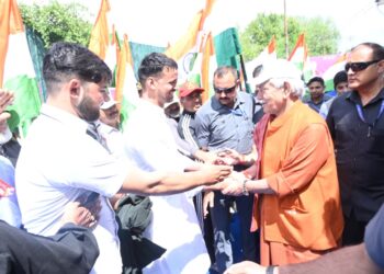 Lieutenant Governor Launches Major Campaign Against Drug Abuse and Narco-Terrorism in Srinagar