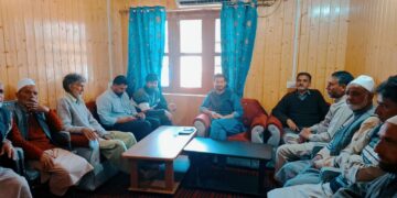 Imran Shah Presided Over Key Organizational Meeting at Khanabal, Calls for Strengthened Grassroots Mobilization