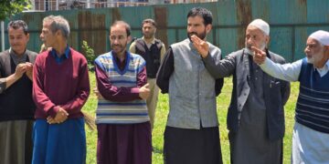 NC District Vice President Imran Shah Visits Eidgahs and Religious Places Ahead of Eid, Reviews Arrangements