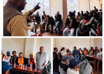 BJP Reviews Organisational Preparedness in Drass, Focuses on Upcoming Programmes
