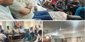 First-Time ‘Mann Ki Baat’ Listening Programme Held at Khanyar Under Leadership of Mohammad Anwar khan in Downtown Srinagar