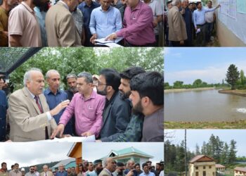 JJM House Committee visits Charar-i-Sharief Constituency; Reviews Implementation of Jal Jeevan Mission