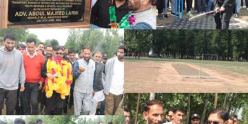Satish Sharma Reviews Sports Facilities Across Anantnag; Announces Major Infrastructure Upgrades