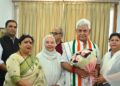 Gandhi Global Family Delegation Meets LG Manoj Sinha, Commends Success of Nasha Mukt J&K Abhiyaan.