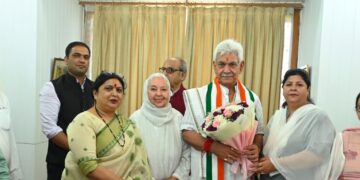 Gandhi Global Family Delegation Meets LG Manoj Sinha, Commends Success of Nasha Mukt J&K Abhiyaan.